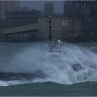 Rider of the storm. / Calandkanal Rotterdam