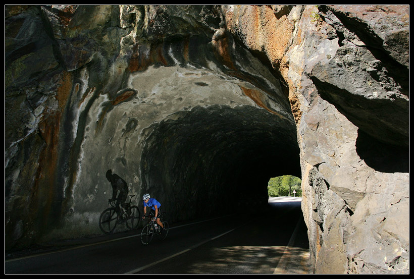 rider on the wall