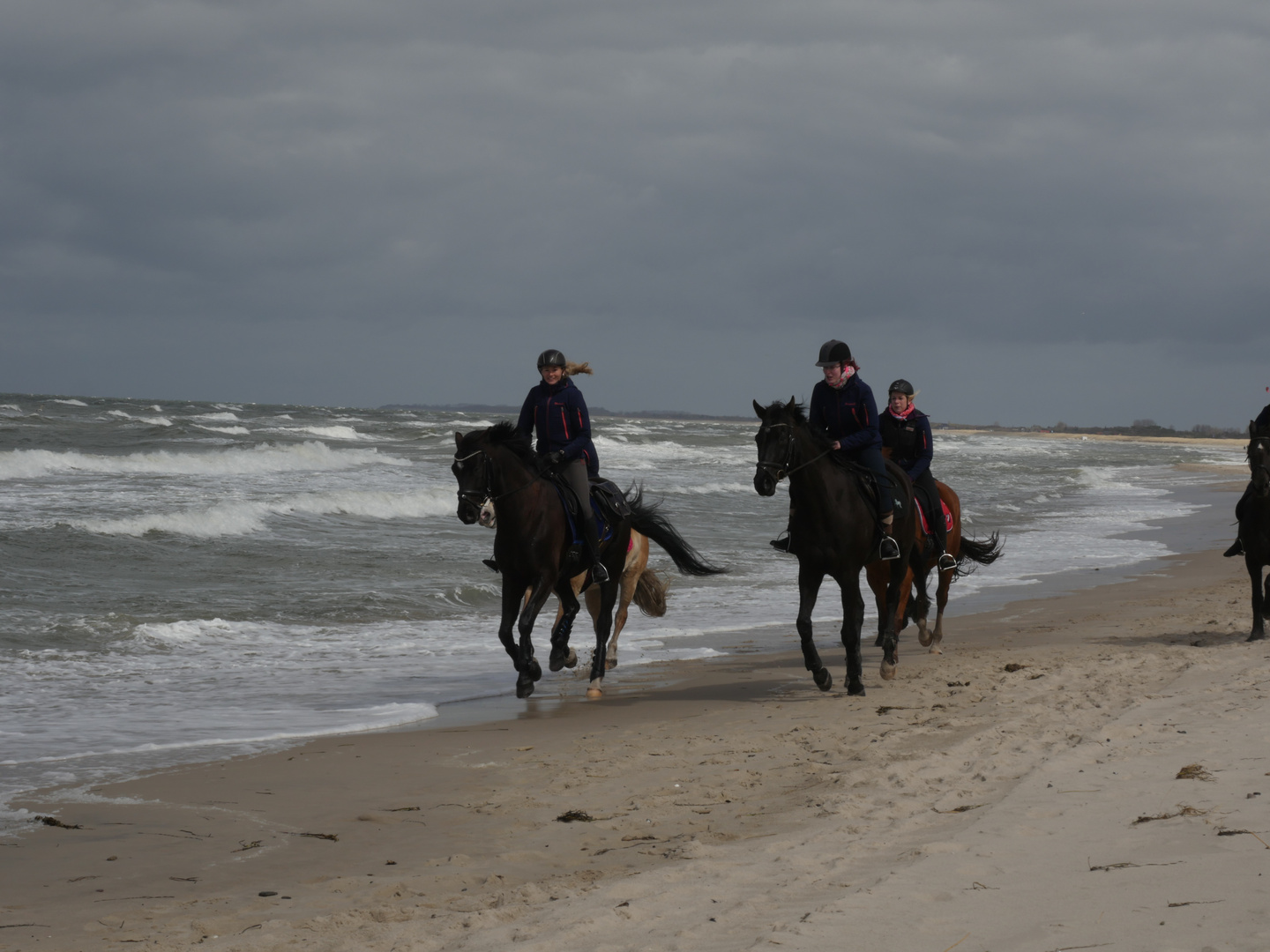 Riders in the storm... unbearbeitet