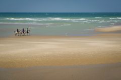 Riders on a Beach