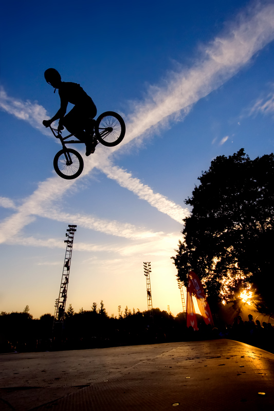 Riding Down the Sky Trail