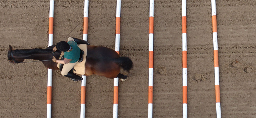 Riding over the bars (?)