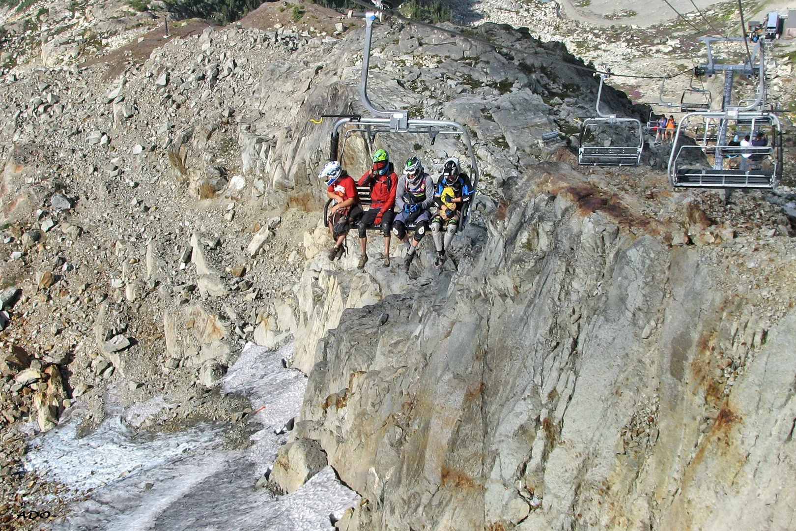 Riding the Chair-Lift