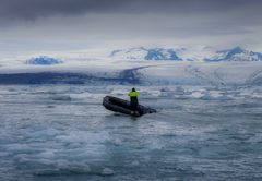 Riding the ice