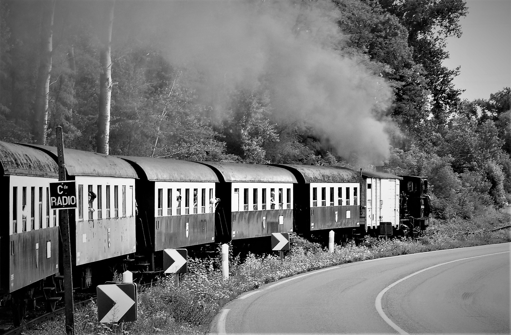 Ried Express in der Kurve