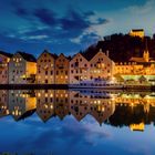 Riedenburg during the blue hour