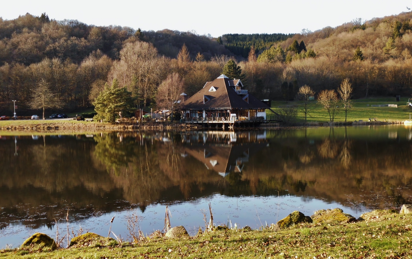 Riedener Waldsee in der Eifel