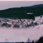 Riedlhütte bei Nacht und Nebel