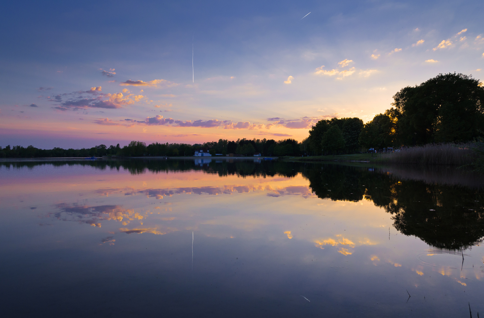 Riedsee in Leeheim/Hessen