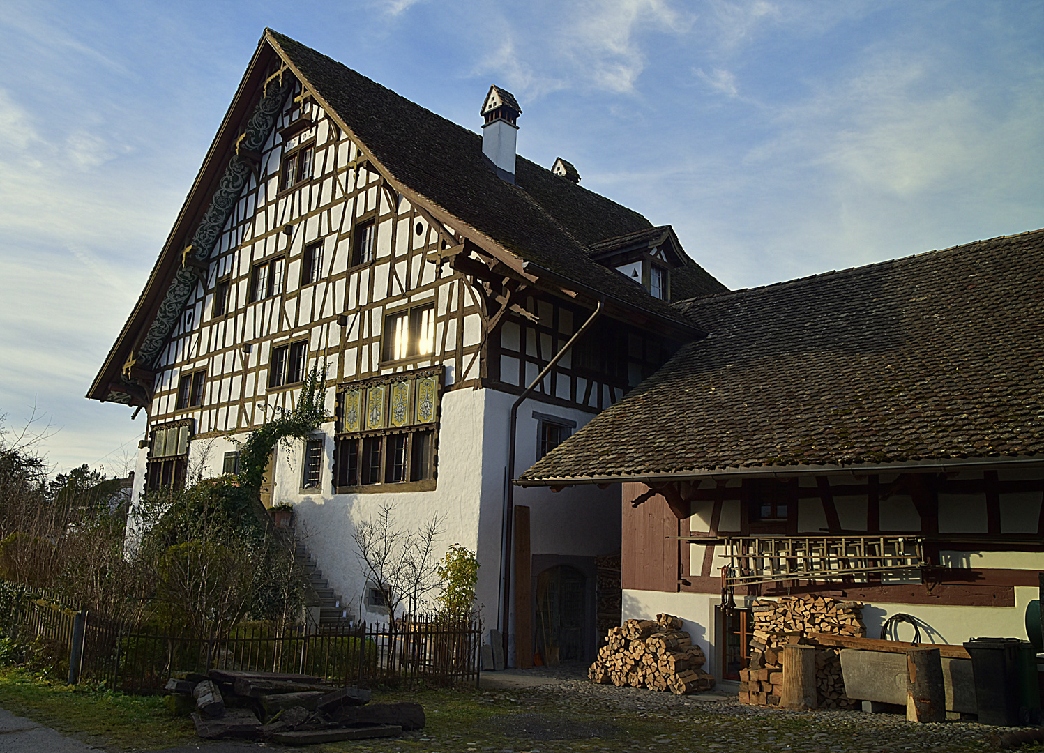 Riegelhaus am Lützelsee