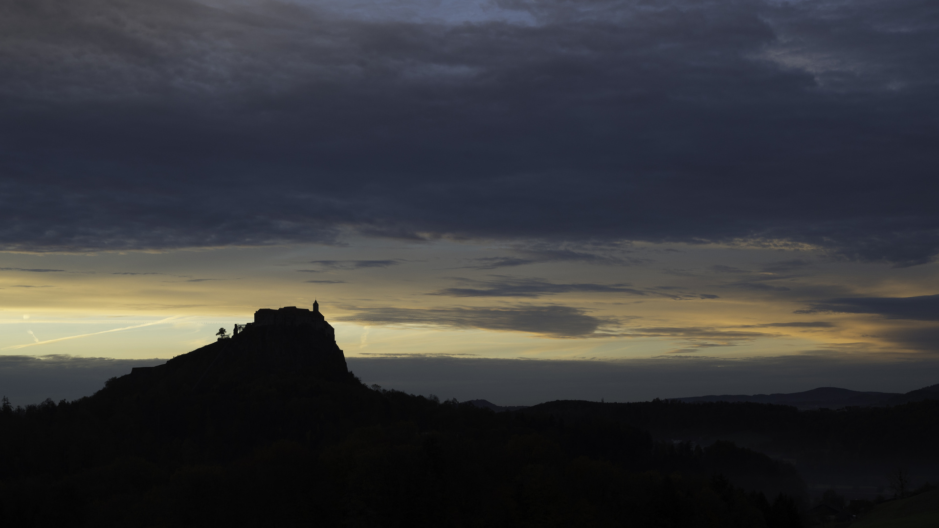 Riegersburg beim Aufstehen