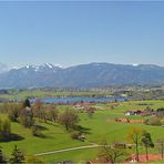 Riegsee und Wettersteingebirge