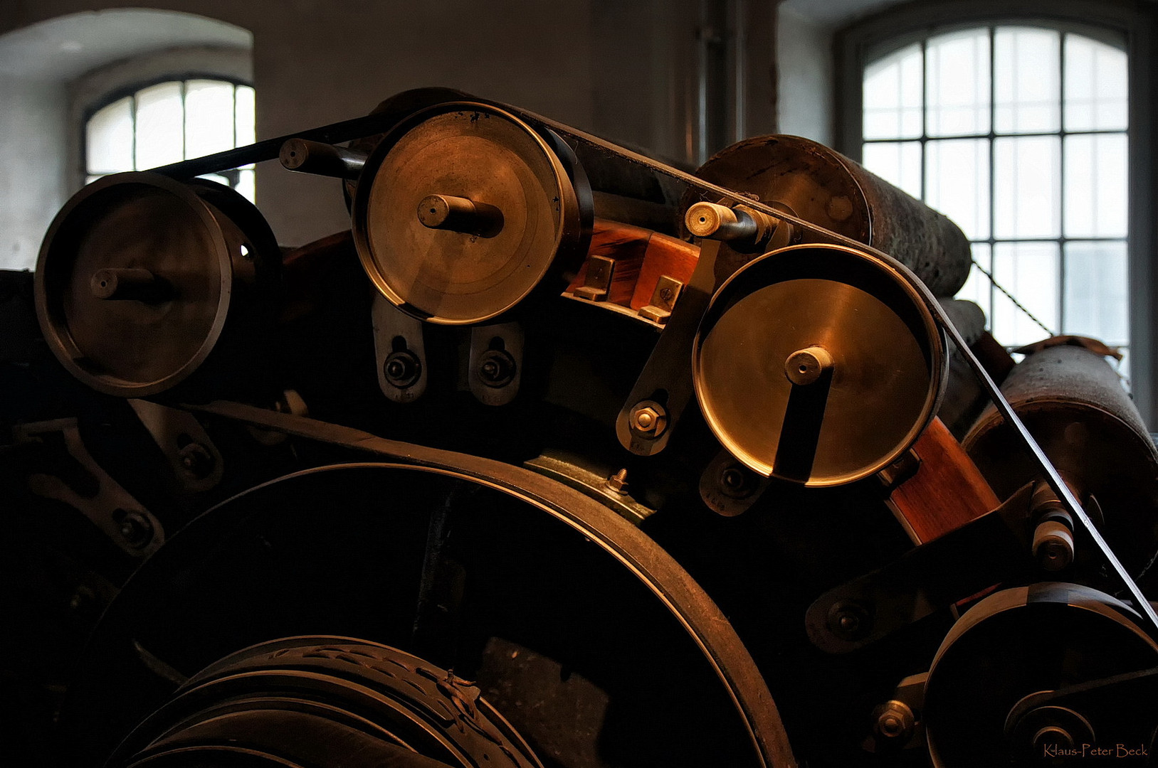 Riemenantrieb Foto & Bild | industrie und technik, technik-details, lvr tuchfabrik Bilder auf ...