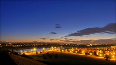 Riemer See nach Sonnenuntergang