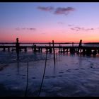 Riemser Hafen im Winter