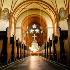 Riesa - Blick auf den Altar der Trinitatiskirche