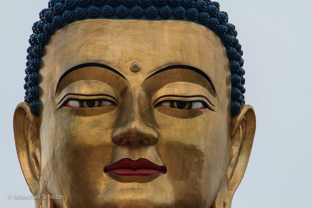 Riesen-Buddha im Thimpu-Tal