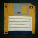 riesen gestrickte floppy disk