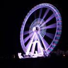 Riesenrad 9 - Das ist für das lila Licht am Stand schuld :-)