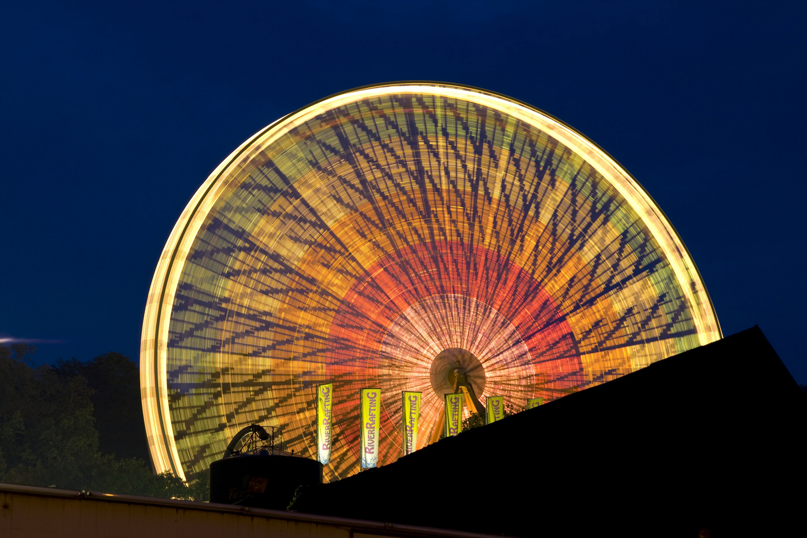 Riesenrad am Berch in Erlangen