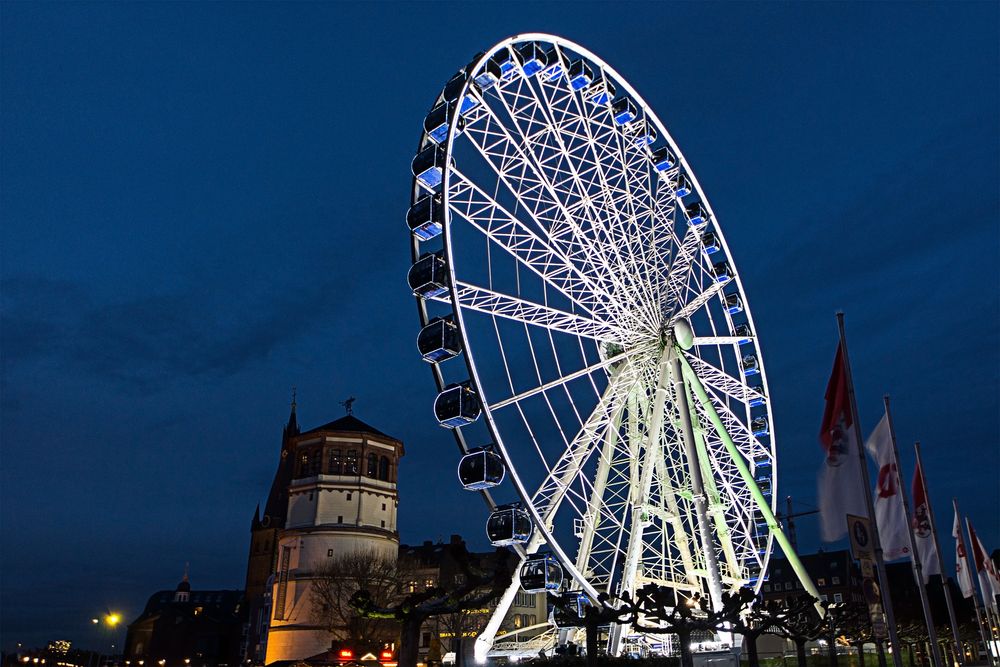 Riesenrad am Burgplatz