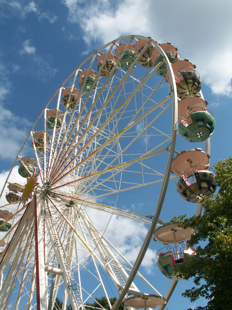 Riesenrad am Hafen