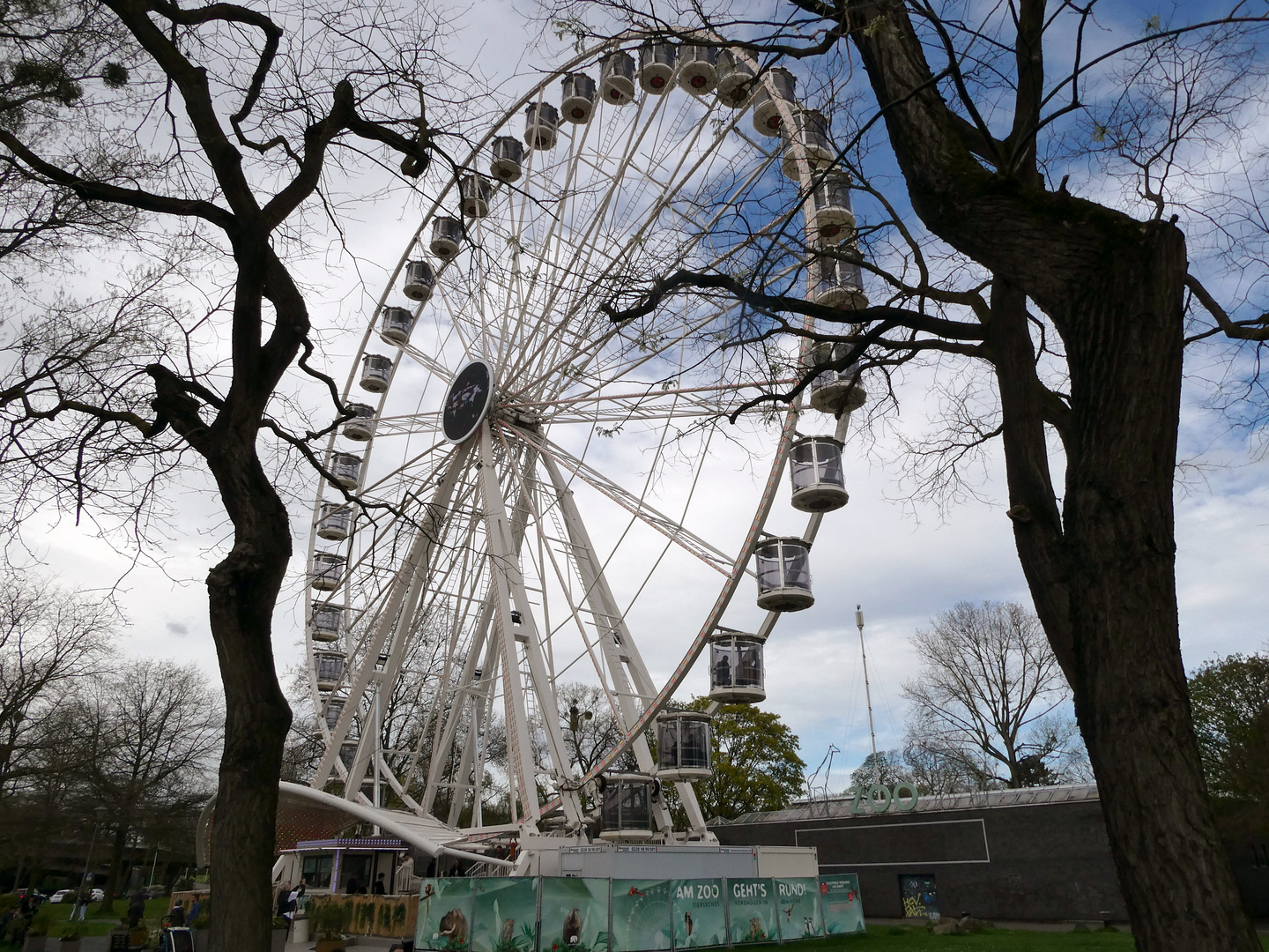 Riesenrad am Kölner Zoo