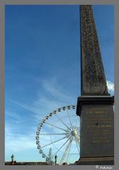 Riesenrad am Place de la Concorde
