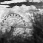 Riesenrad am Strand...