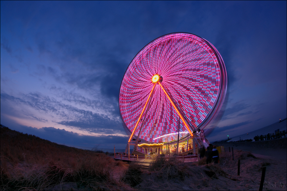 Riesenrad am Strand II