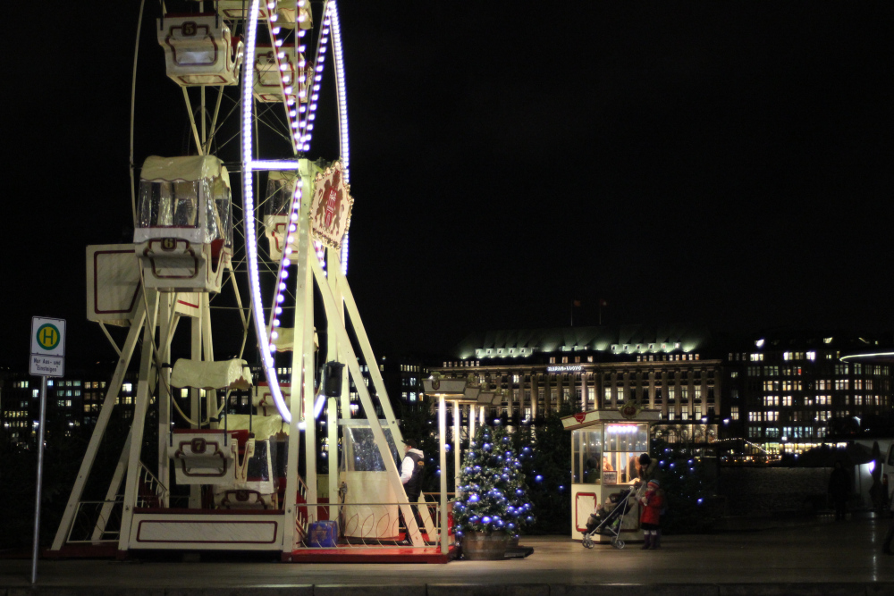 Riesenrad an der Alster