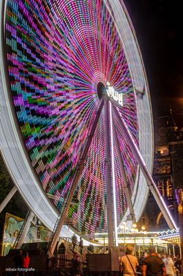 Riesenrad auf dem Aachener Katschhof
