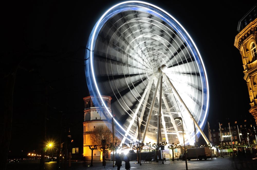 Riesenrad auf dem Burgplatz