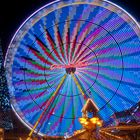 Riesenrad auf dem Duisburger Weihnachtsmarkt