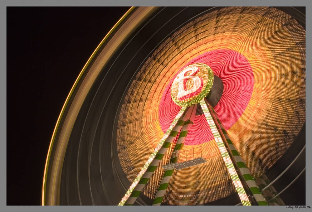 Riesenrad auf dem essener Weihnachsmarkt