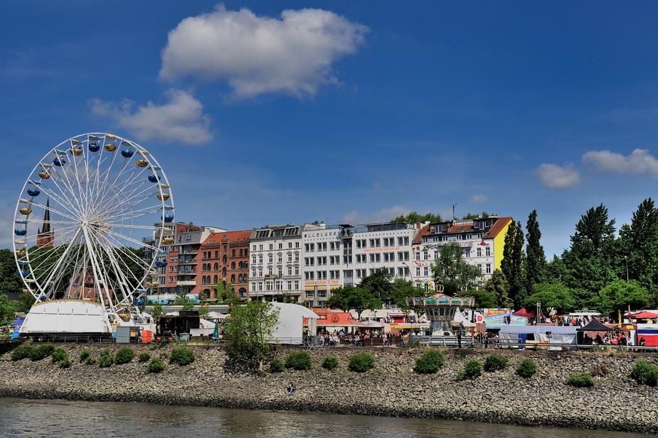 Riesenrad auf dem Hafengeburtstag