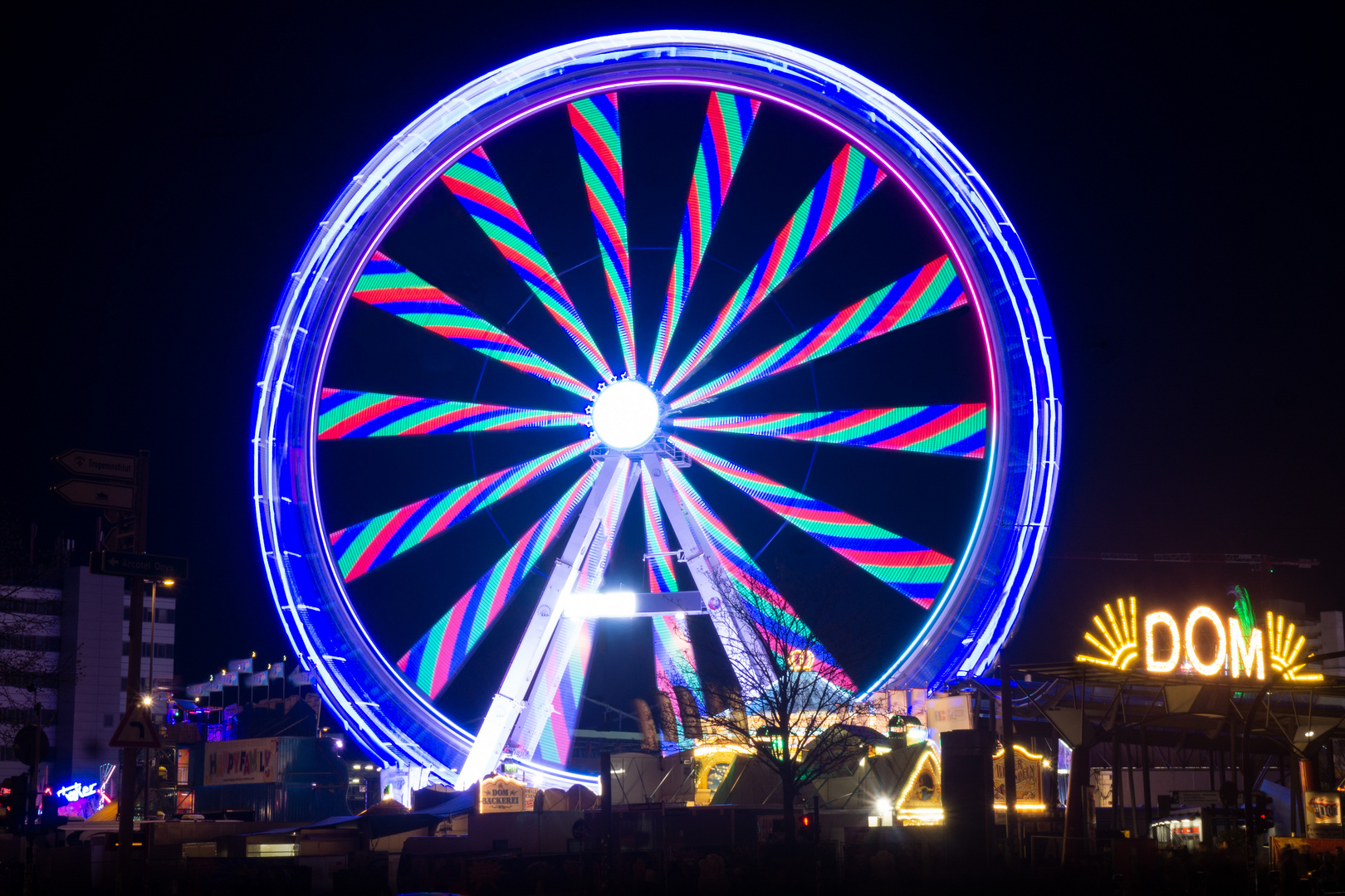 Riesenrad auf dem Hamburger Dom