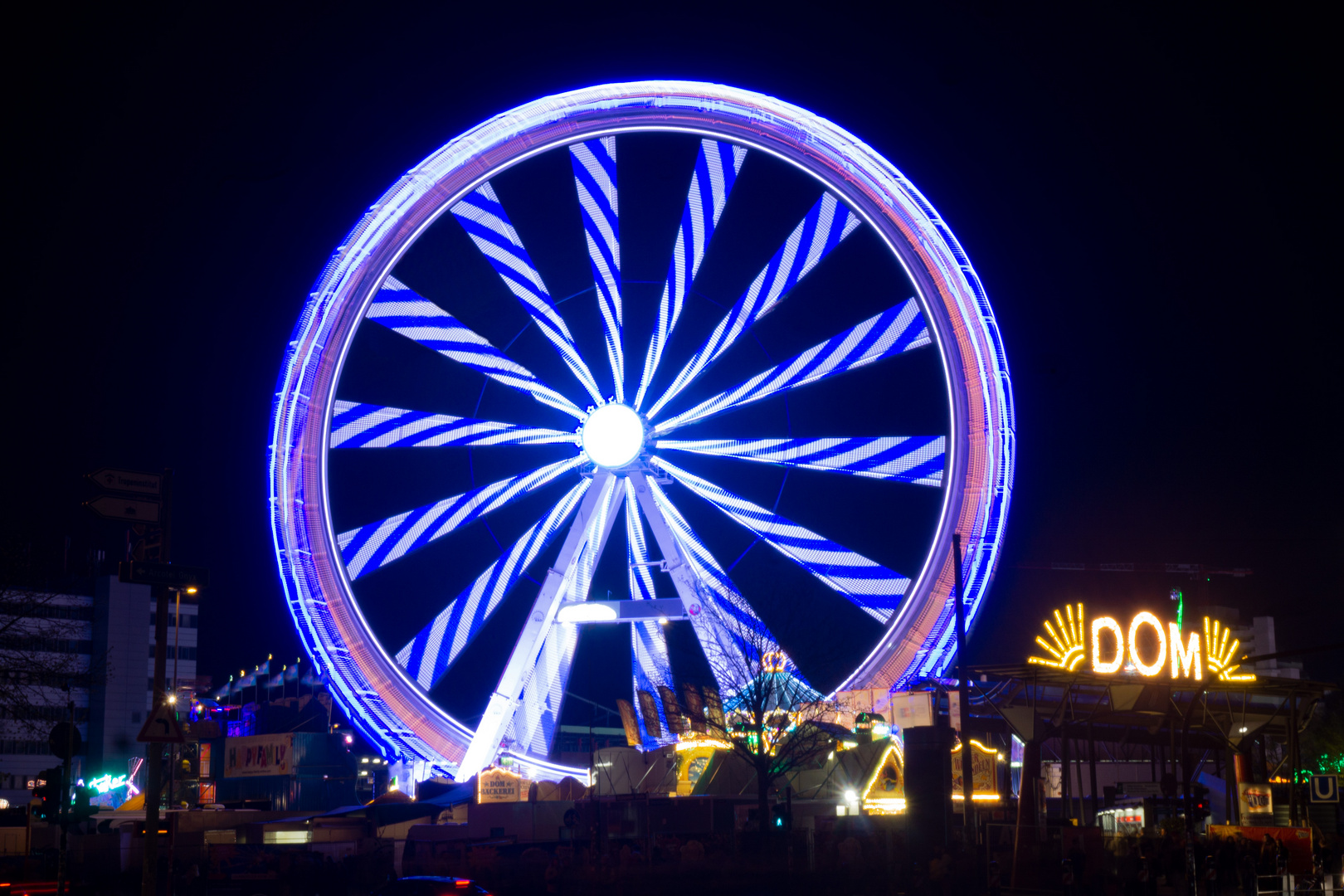 Riesenrad auf dem Hamburger Dom