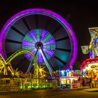 Riesenrad auf dem Hamburger Dom Jahrmarkt Kirmes