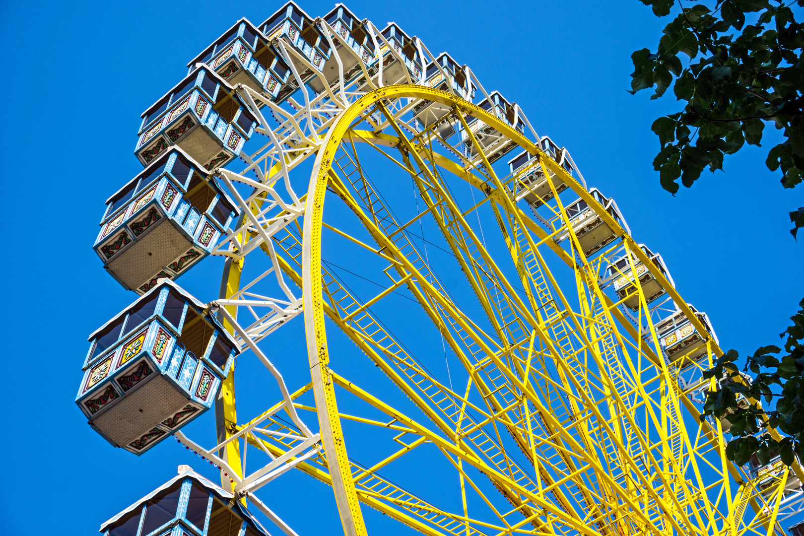 Riesenrad auf dem Heinerfest in Darmstadt