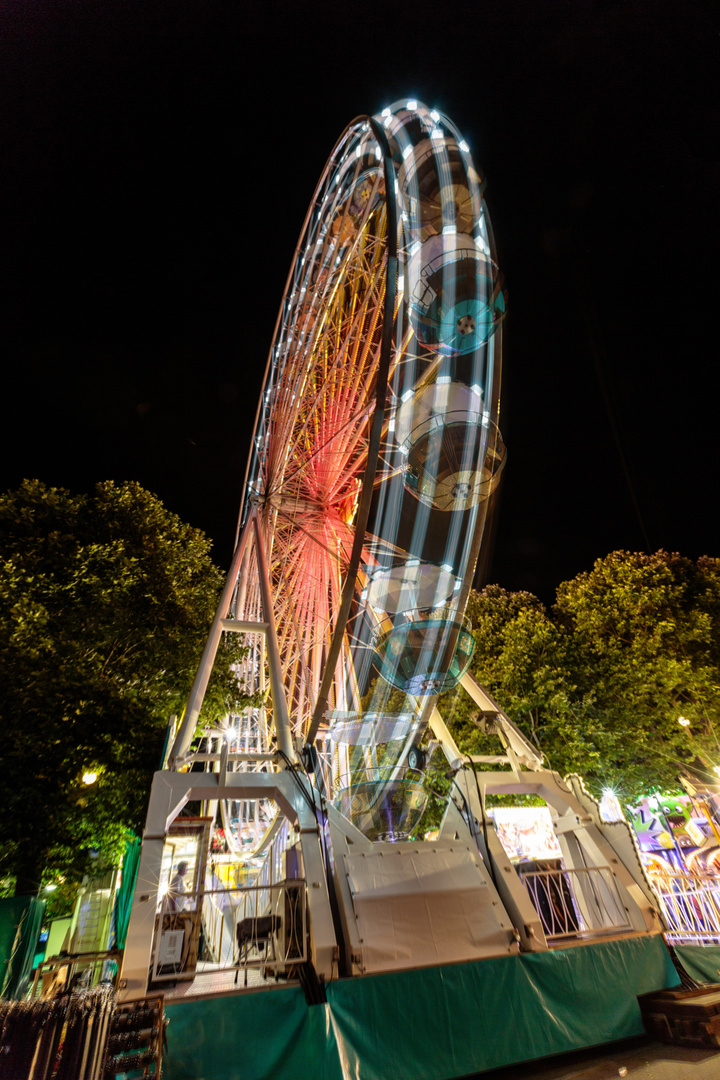 Riesenrad auf dem Kirschenmarkt 2015  in Gladenbach