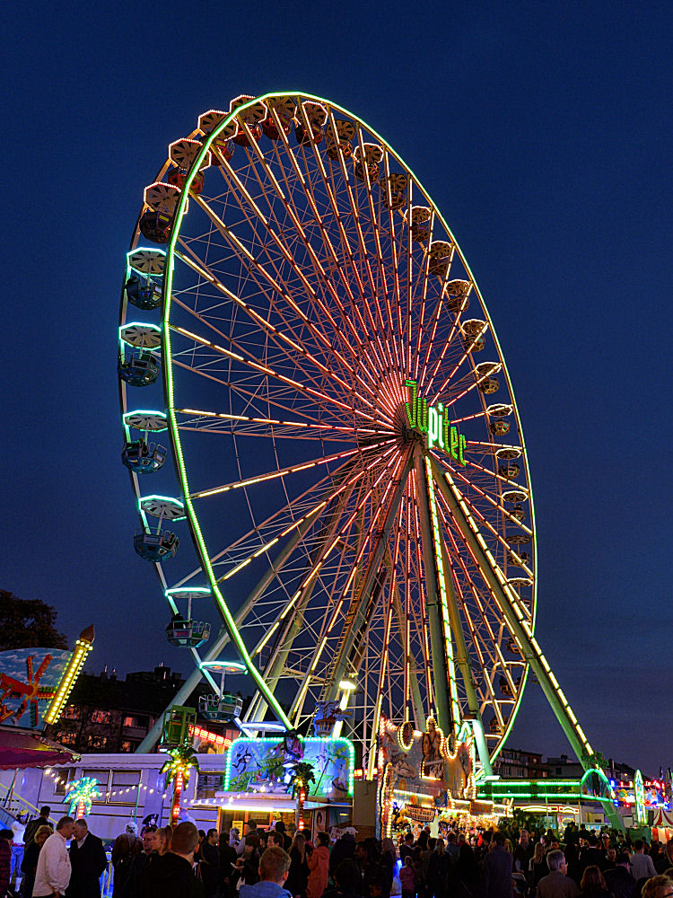 Riesenrad auf dem Kölner Herbstfest