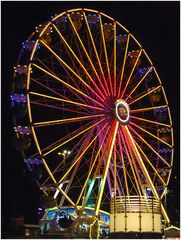 Riesenrad auf dem Leipziger Weihnachtsmarkt 2010