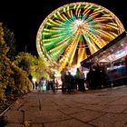 Riesenrad auf dem Nysmarkt in Salzwedel