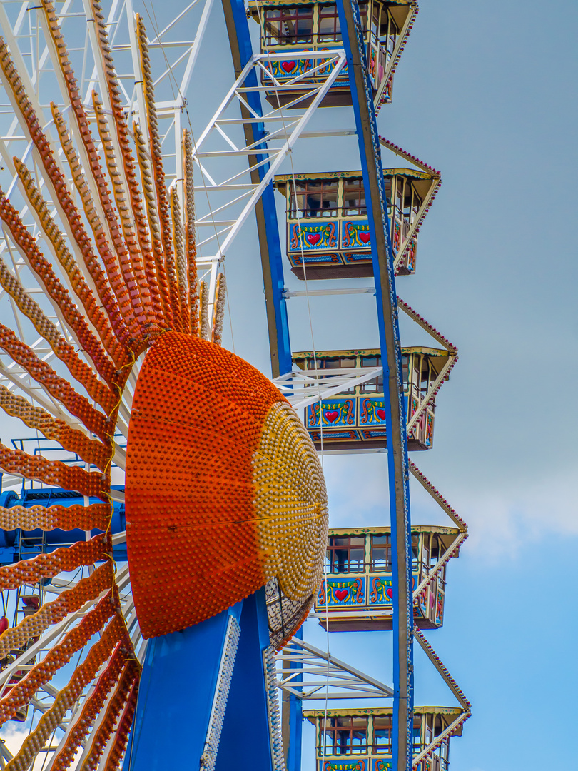 Riesenrad auf dem Oktoberfest.