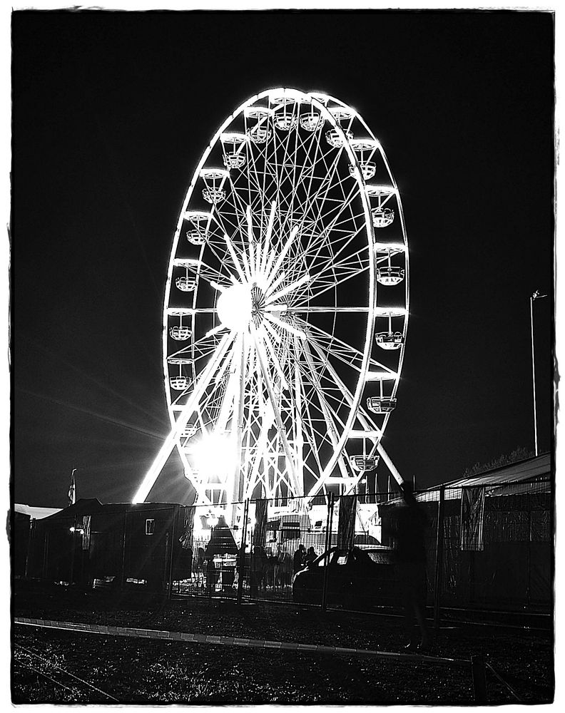 Riesenrad auf dem Reggaejam 2014