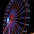 Riesenrad auf dem Weihnachtsmarkt