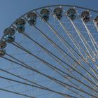 Riesenrad auf der Herbstmesse