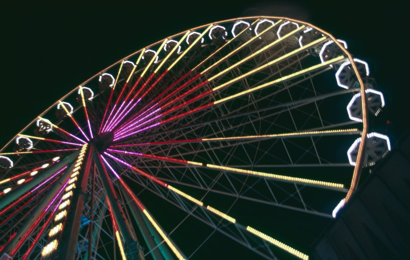 Riesenrad auf der Karlsruher Herbstmess´