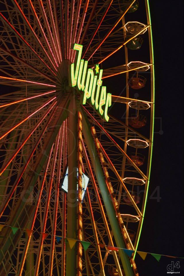 Riesenrad auf der Kölner Kirmes